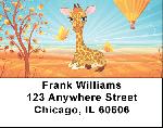 Safari Cuties Address Labels