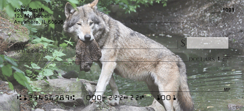 Watchful Wolves Personal Checks