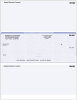 Blue Safety High Security Middle Laser Checks Product Image
