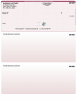 Burgundy Safety Hologram Top Laser Checks Product Image