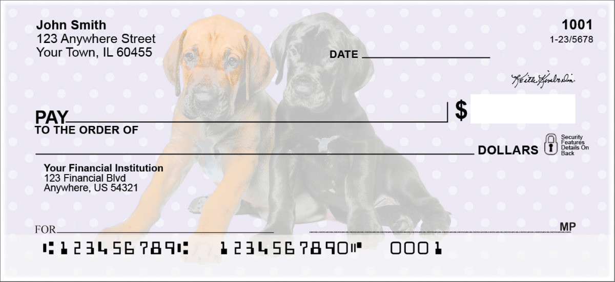 Great Dane Pups Checks