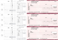 extra value,  Burgundy Marble Payroll Invoice Business Checks