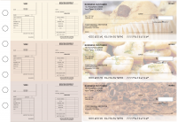 Bakery Multi-Purpose Salary Voucher Business Checks | BU3-7CDS02-MPS