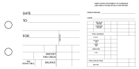 Italian Cuisine Dual Purpose Voucher Business Checks | BU3-7CDS05-DPV