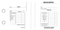 Italian Cuisine Multi-Purpose Salary Voucher Business Checks | BU3-7CDS05-MPS