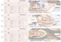 extra value,  Pizza Multi-Purpose Counter Signature Business Checks