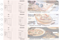 Pizza Multi-Purpose Salary Voucher Business Checking