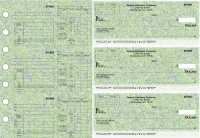 Grassy Multipurpose Invoice Payroll Designer Business Checks | BU3-7CDS17-MIP