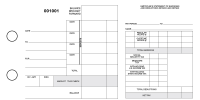 Swirls Itemized Disbursement Payroll Designer Business Checks | BU3-7CDS24-IDP