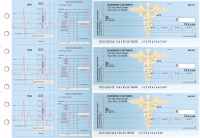 Medical Payroll Invoice Business Checks | BU3-7CDS30-PIN