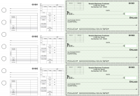 Green Safety Multipurpose Invoice Payroll Business Checks | BU3-7GRN01-MIP