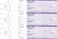 Purple Marble Multi-Purpose Salary Voucher Business Checking