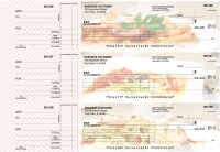Italian Cuisine Itemized Payment Business Checks | BU3-CDS05-IPR