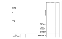 Mechanic Itemized Payment Business Checks | BU3-CDS13-IPR