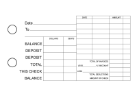 Digital General Itemized Invoice Business Checks | BU3-CDS15-GII