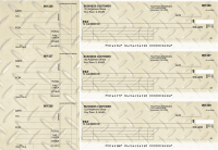 Iron Itemized Payment Business Checks | BU3-CDS18-IPR