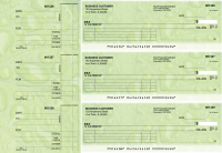 Leaf Itemized Payment Business Checks | BU3-CDS19-IPR