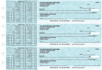 Swirls Payroll Designer Business Checks  | BU3-CDS24-PAY