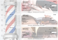 Barber Accounts Payable Designer Business Checks | BU3-CDS28-DED