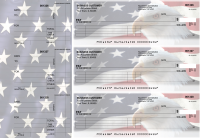 American Flag Itemized Payment Business Checks | BU3-CDS32-IPR