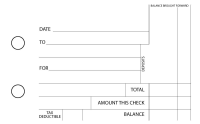 Yellow Safety Itemized Counter Signature Business Checks | BU3-YEL01-ICS