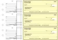 Yellow Safety Standard Business Checks | BU3-YEL01-STA