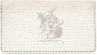 Alice's Adventures In Wonderland Checkbook Cover | CDP-AIW01