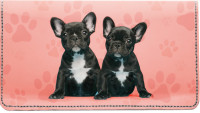 French Bulldog Pups Keith Kimberlin Leather Cover | CDP-KKM11
