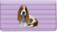 Basset Hound Pups Keith Kimberlin Leather Cover | CDP-KKM25