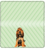 Bloodhound Pups Keith Kimberlin Leather Cover | CDP-KKM26