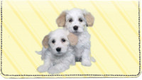 Havanese Pups Keith Kimberlin Leather Cover | CDP-KKM29