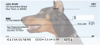 Dobermans Smile Personal Checks | DOG-62