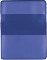 Blue Vinyl Debit Card Cover | DVP-BLU01