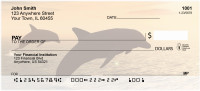 Dolphin Silhouettes Personal Checks | EVC-02