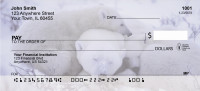 Precious Polar Bear Cubs Personal Checks | EVC-80