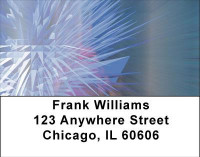 Electric Blue Address Labels | LBABS-01
