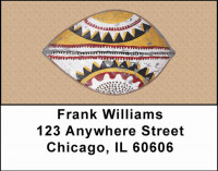 African Shields Address Labels | LBAFR-04