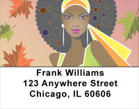 Black Is Beautiful Address Labels | LBAFR-06