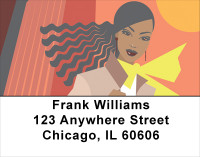 Black Is Beautiful Address Labels | LBAFR-06