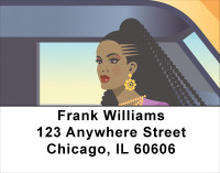 Black Is Beautiful Address Labels | LBAFR-06