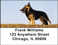 German Shepherds Address Labels | LBDOG-01