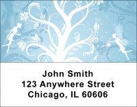 Garden Fairies Address Labels | LBEVC-07