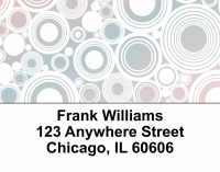 Pastel Arcs Address Labels | LBEVC-11