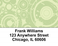 Round Rhapsody Address Labels | LBEVC-12