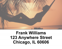 Sunset Silhouettes Address Labels | LBEVC-14