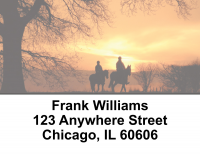 Sunset Silhouettes Address Labels | LBEVC-14