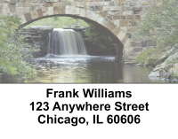 Waterfall Address Labels | LBEVC-15