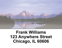 Mountain Views Address Labels | LBEVC-17