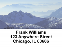 Mountain Views Address Labels | LBEVC-17