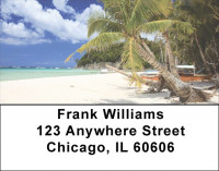Beachfront Views Address Labels | LBEVC-26